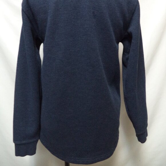 L.L. Bean Katahdin Waffle knit Fleece lined Henley Shirt Top Men Small Sm S - Picture 14 of 16